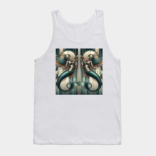 Robot Mermaids Tank Top